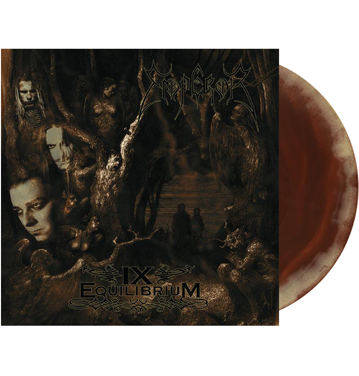 EMPEROR - 'IX Equilibrium (Half Speed Masters)' LP (Black/Brown Swirl)