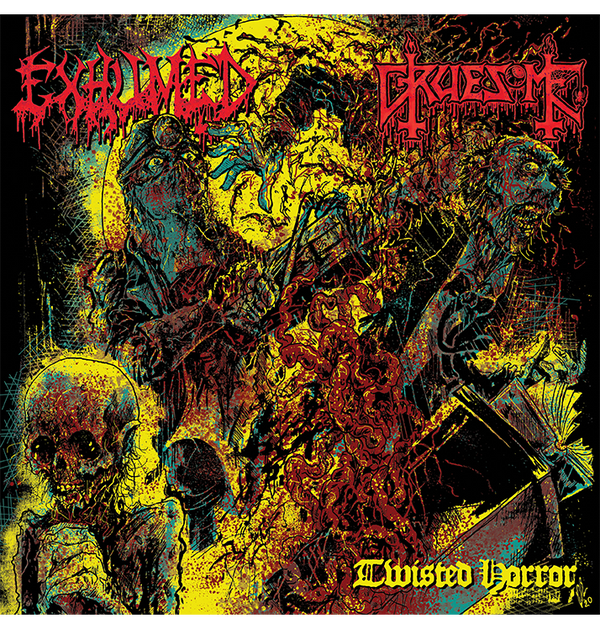 EXHUMED / GRUESOME - 'Twisted Horror' CD
