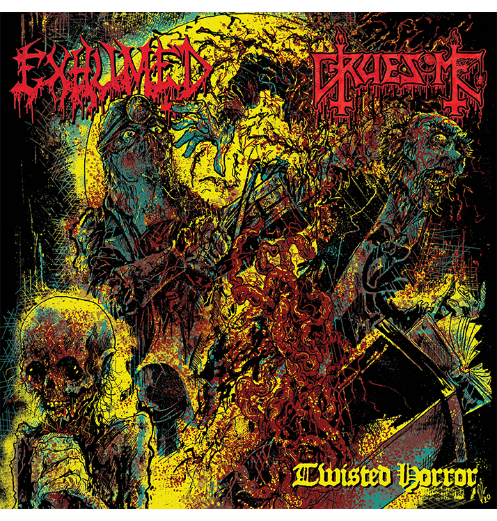 EXHUMED / GRUESOME - 'Twisted Horror' CD