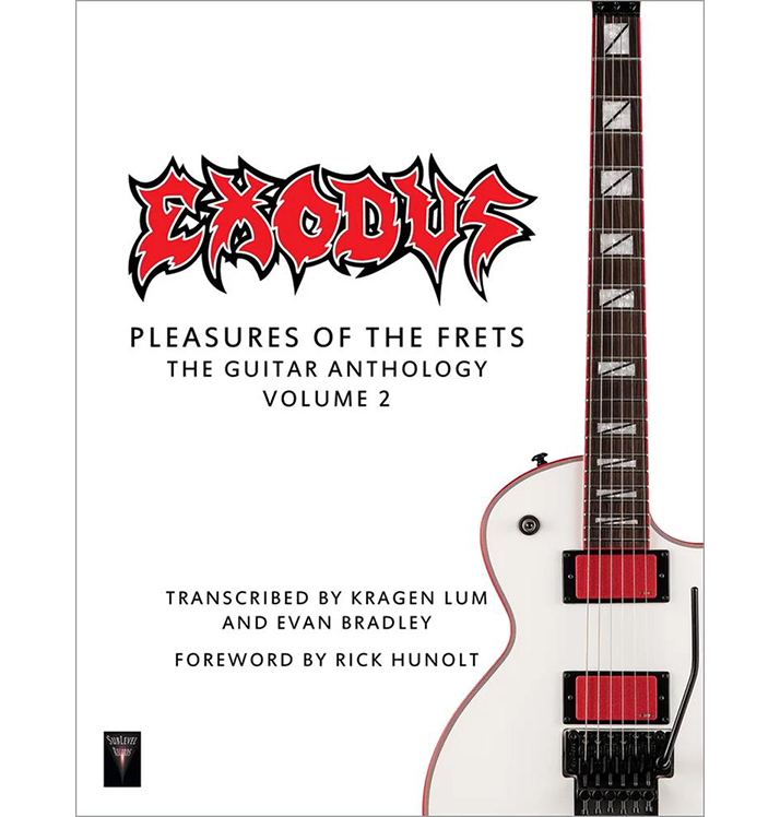 EXODUS - 'Pleasures of the Frets - The Guitar Anthology 2' Tab Book