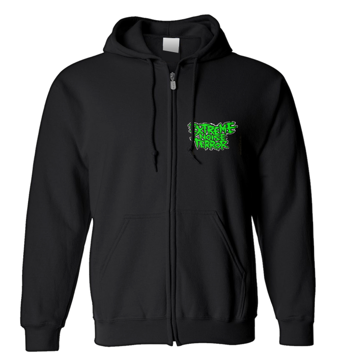 EXTREME NOISE TERROR - 'Hardcore Attack' Zip-Up Hoodie