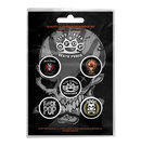 FIVE FINGER DEATH PUNCH - '5FDP' Badge Set