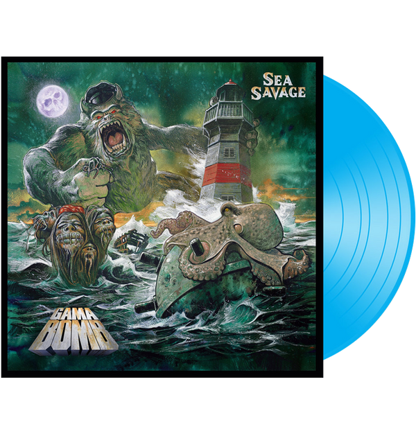 GAMA BOMB - 'Sea Savage' LP (Sea Blue)