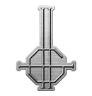 GHOST - 'Grucifix' Metal Pin