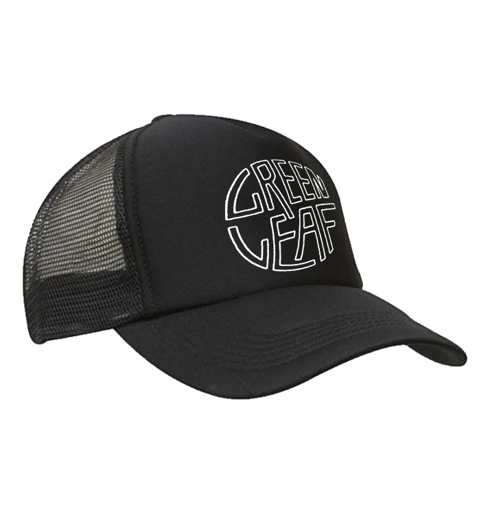 GREENLEAF - 'Logo' Black Trucker Cap