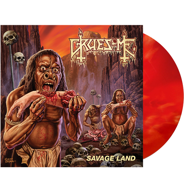 GRUESOME - 'Savage Land' Blood Dripped LP