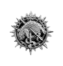 Gutter Prince Cabal - 'Rat Sigil' Pin