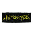 HAEMORRHAGE - 'Logo' Patch