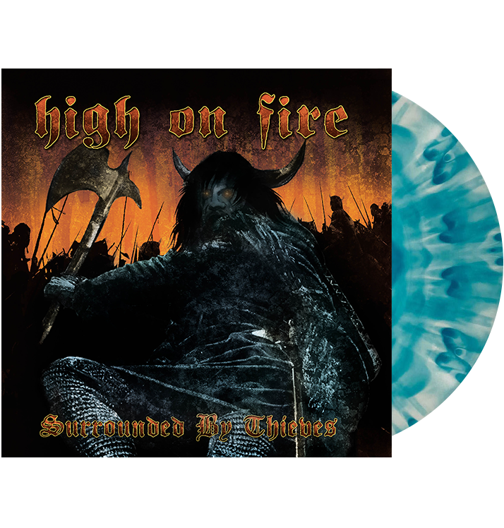 HIGH ON FIRE - 'Surrounded By Thieves' 2xLP (Cloudy Sea Blue)