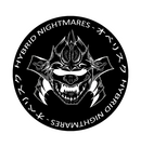 HYBRID NIGHTMARES - 'Oberisuku No Samurai' Black Patch