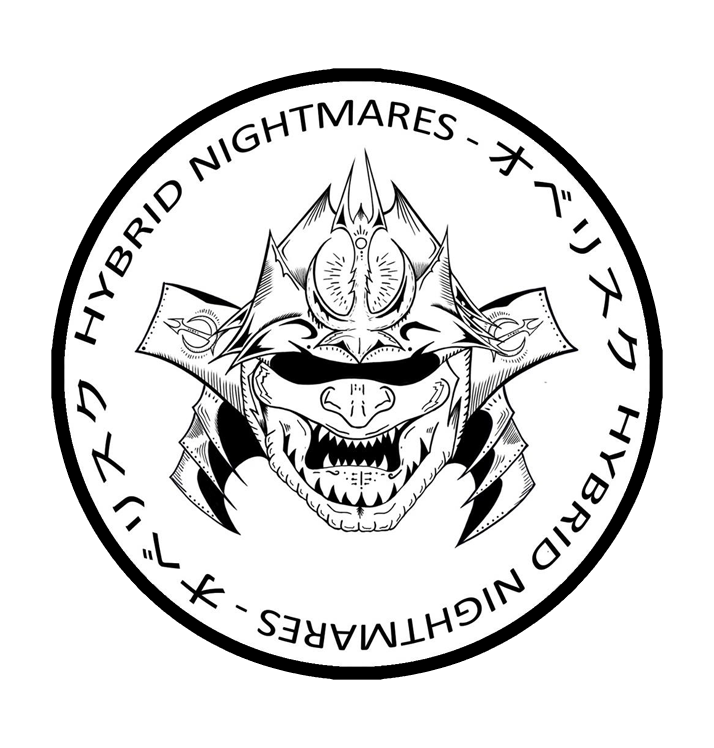 HYBRID NIGHTMARES - 'Oberisuku No Samurai' White Patch