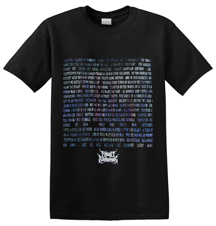 HYBRID NIGHTMARES - 'The First Age Lyric' T-Shirt
