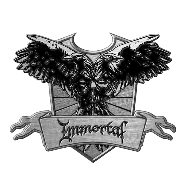 IMMORTAL - 'Crest' Metal Pin