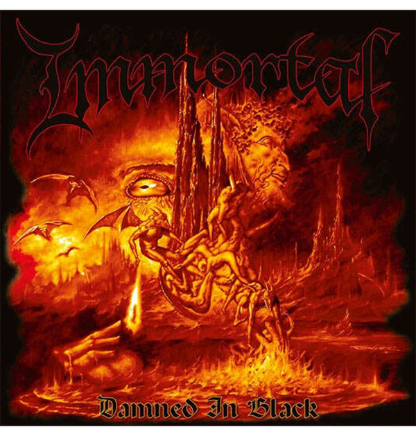 IMMORTAL - 'Damned in Black' (Alternative artwork) CD