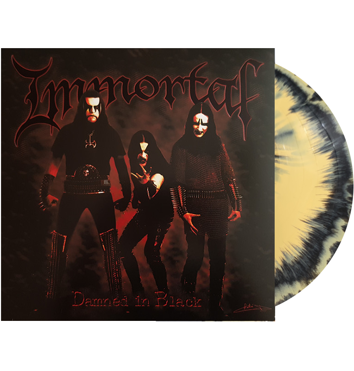IMMORTAL - 'Damned In Black' LP