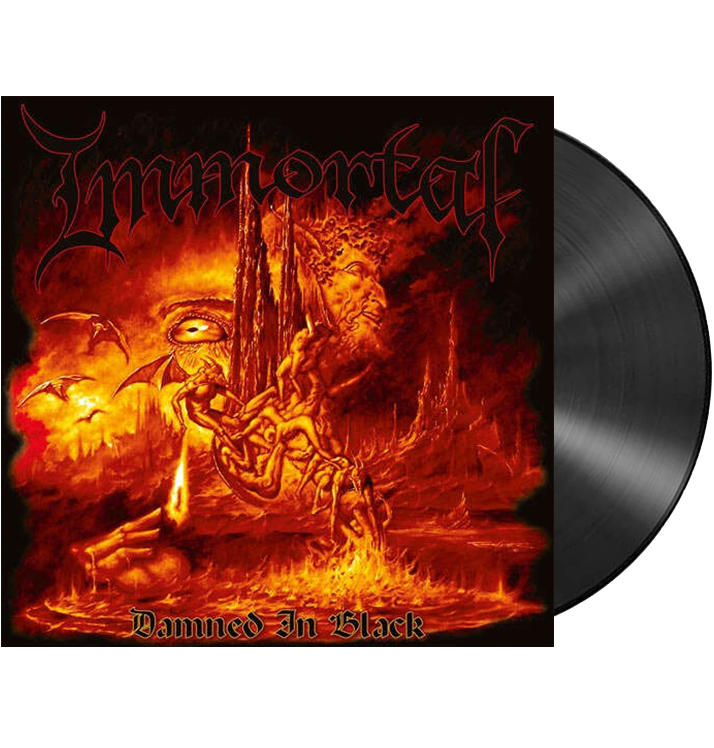 IMMORTAL - 'Damned In Black - Alternative Cover' LP