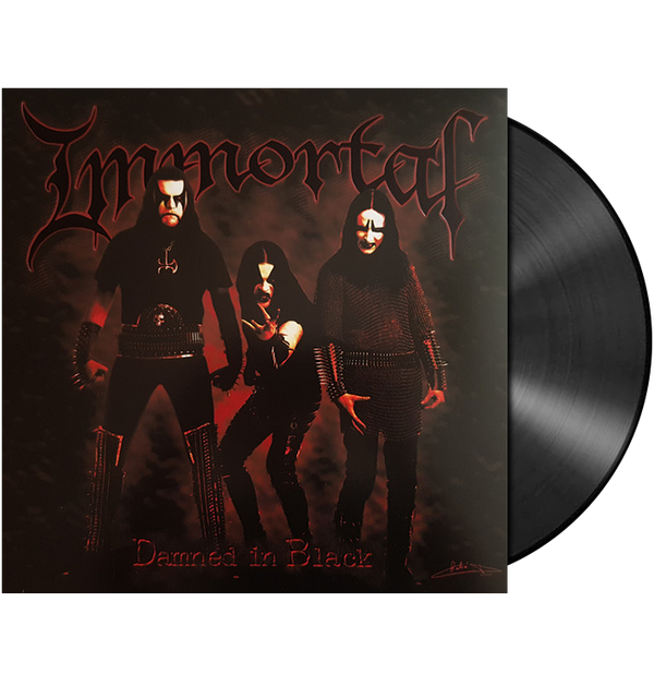 IMMORTAL - 'Damned In Black' LP