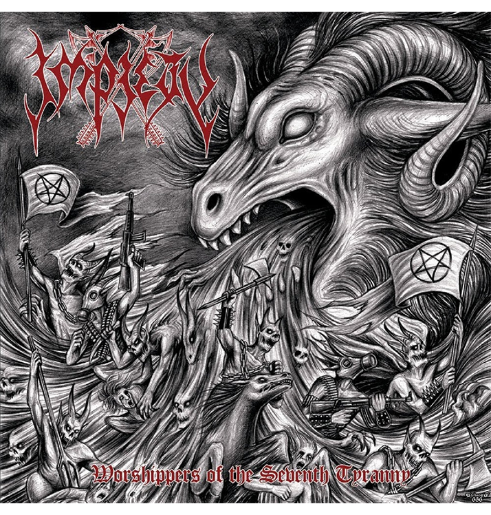 IMPIETY - 'Worshippers of the Seventh Tyranny' CD