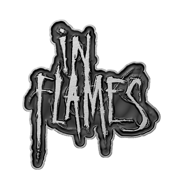 IN FLAMES - 'Logo' Metal Pin