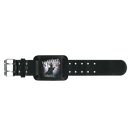 IN FLAMES - 'The Mask' Leather Wristband