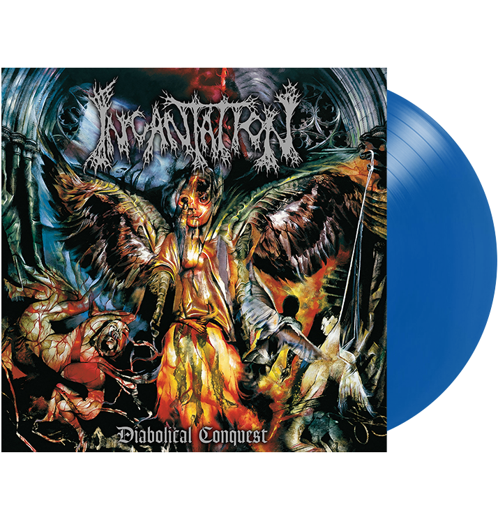 INCANTATION - 'Diabolical Conquest' Blue LP