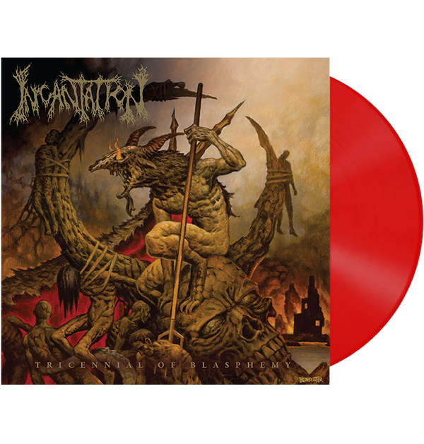 INCANTATION - 'Tricennial Of Blasphemy' 3xLP (Blood Red)