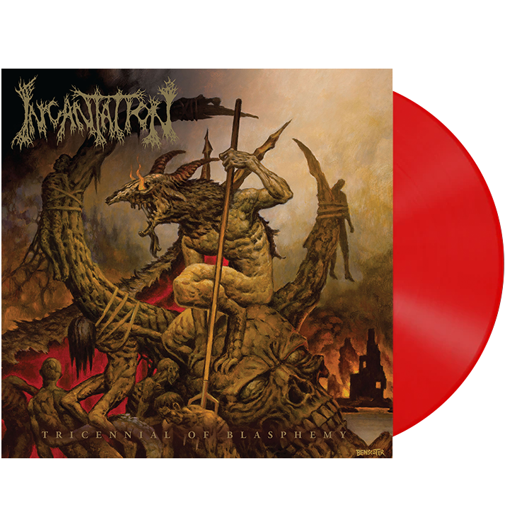 INCANTATION - 'Tricennial Of Blasphemy' 3xLP (Blood Red)