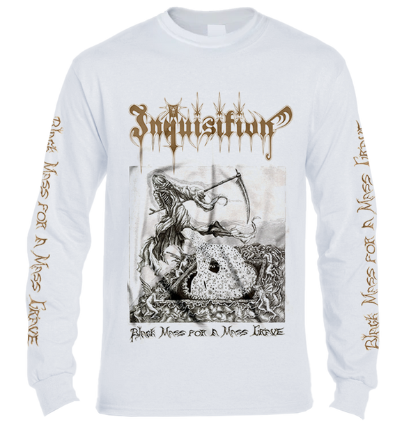 INQUISITION - 'Black Mass For A Mass Grave' Long Sleeve