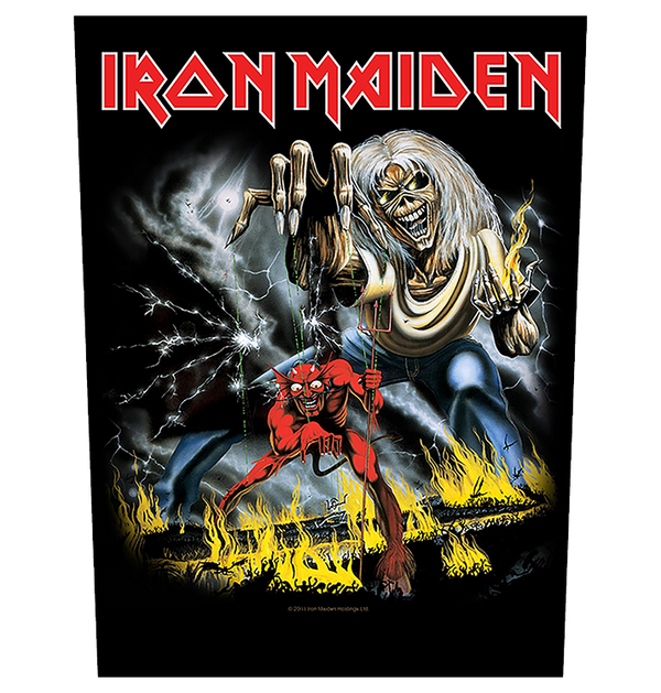 IRON MAIDEN - 'The Number Of The Beast' Back Patch