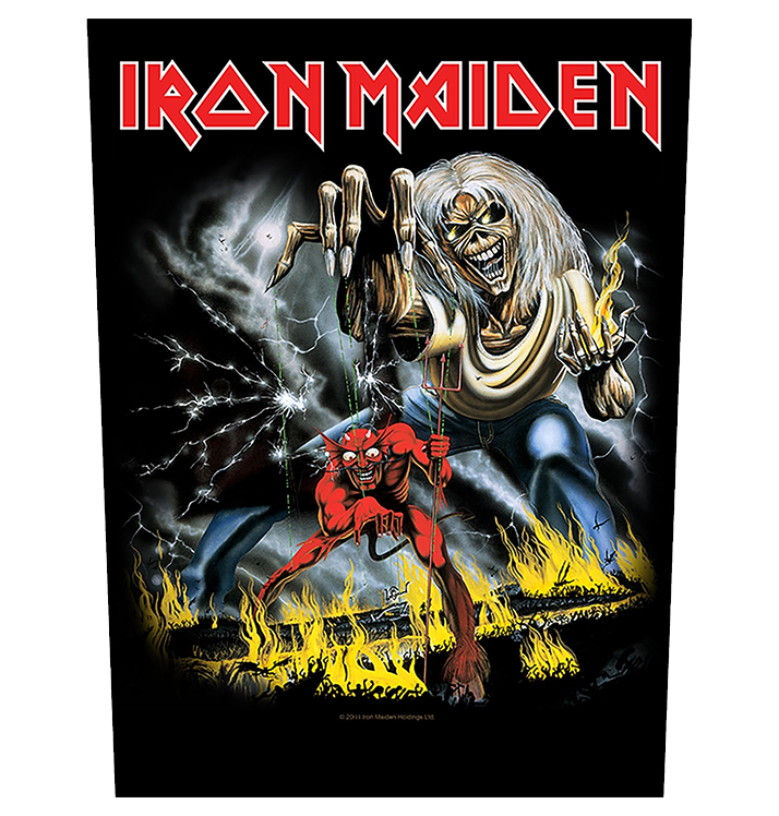 IRON MAIDEN - 'The Number Of The Beast' Back Patch