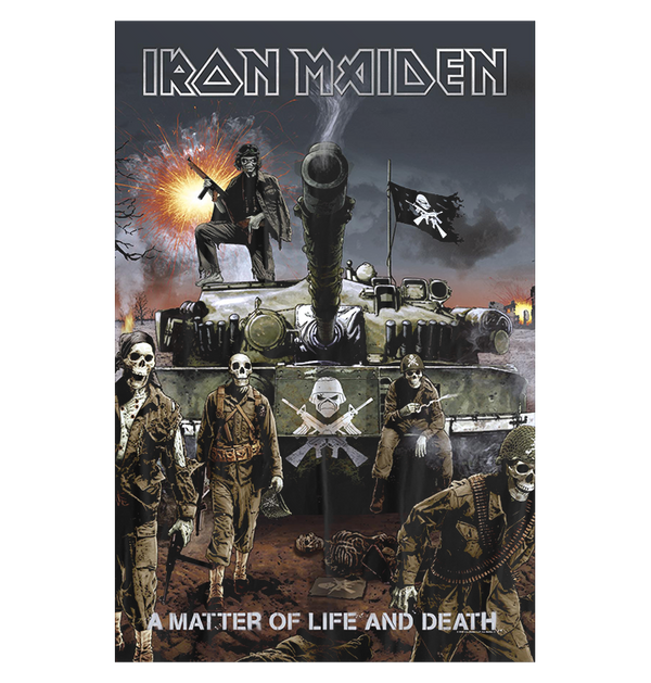IRON MAIDEN - 'A Matter Of Life And Death' Flag
