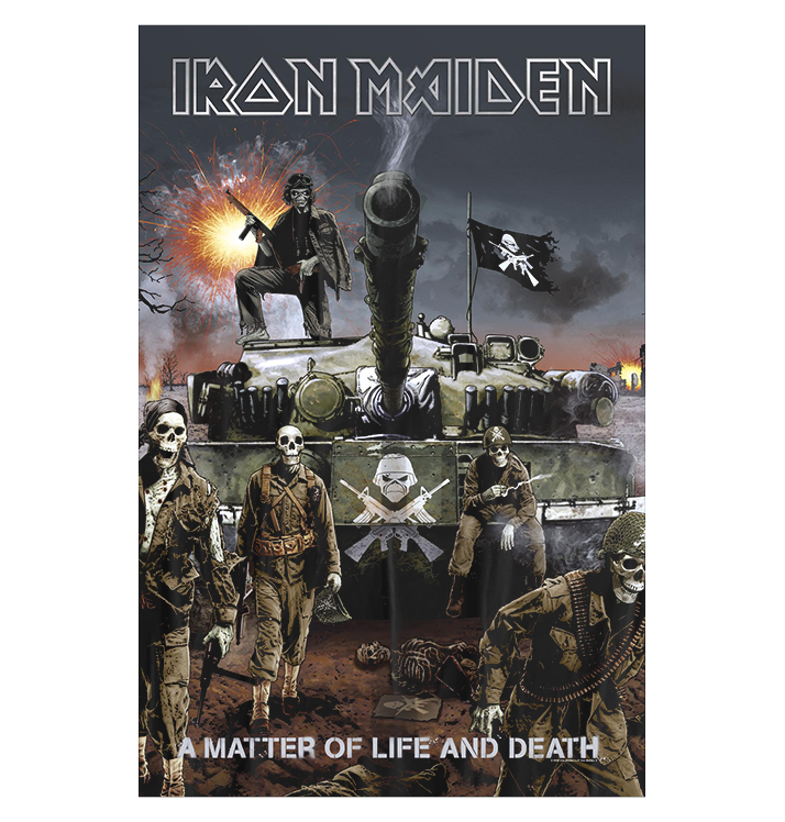 IRON MAIDEN - 'A Matter Of Life And Death' Flag