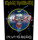 IRON MAIDEN - 'Can I Play With Madness' Back Patch
