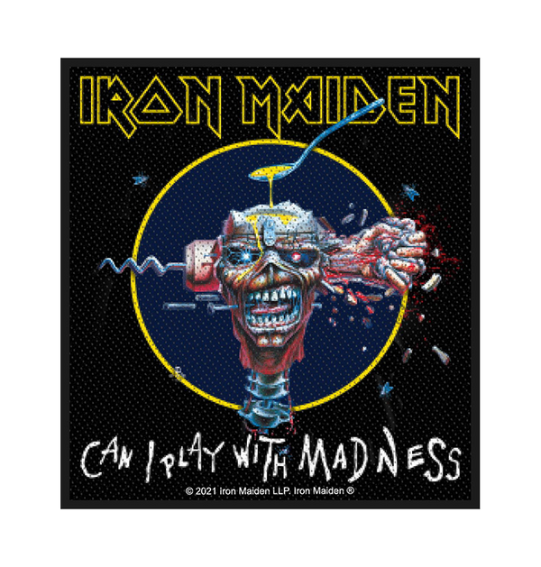 IRON MAIDEN - 'Can I Play With Madness' Patch