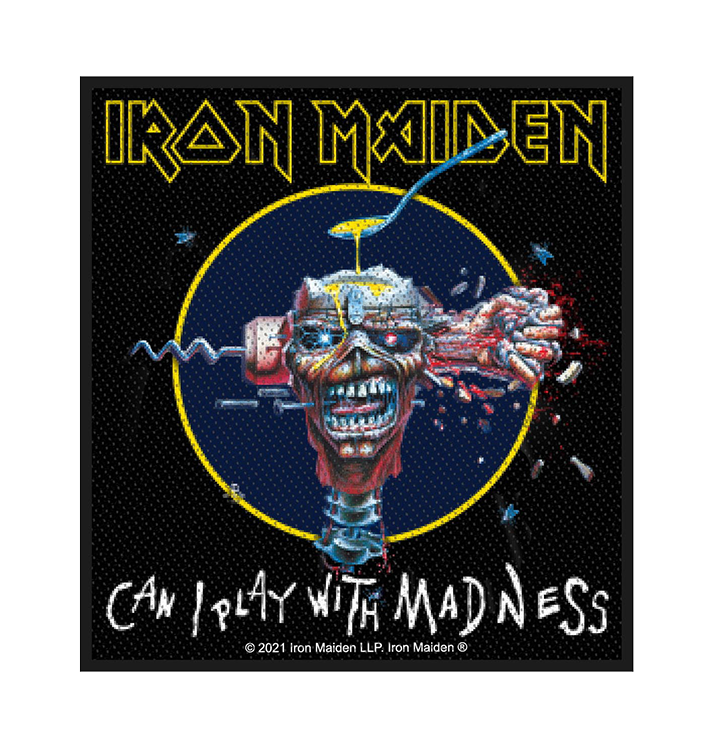 IRON MAIDEN - 'Can I Play With Madness' Patch