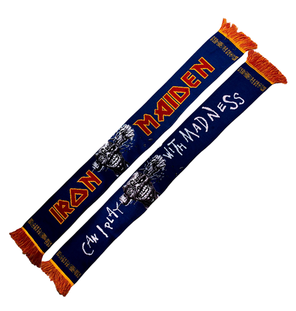 IRON MAIDEN - 'Can I Play With Madness' Scarf