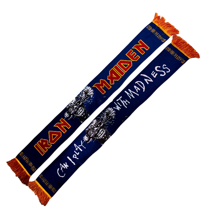 IRON MAIDEN - 'Can I Play With Madness' Scarf