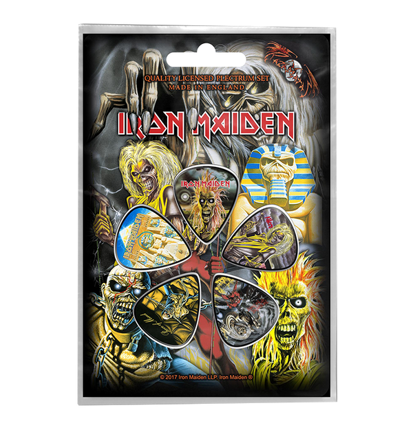 IRON MAIDEN - 'Early Albums' Guitar Pick Set