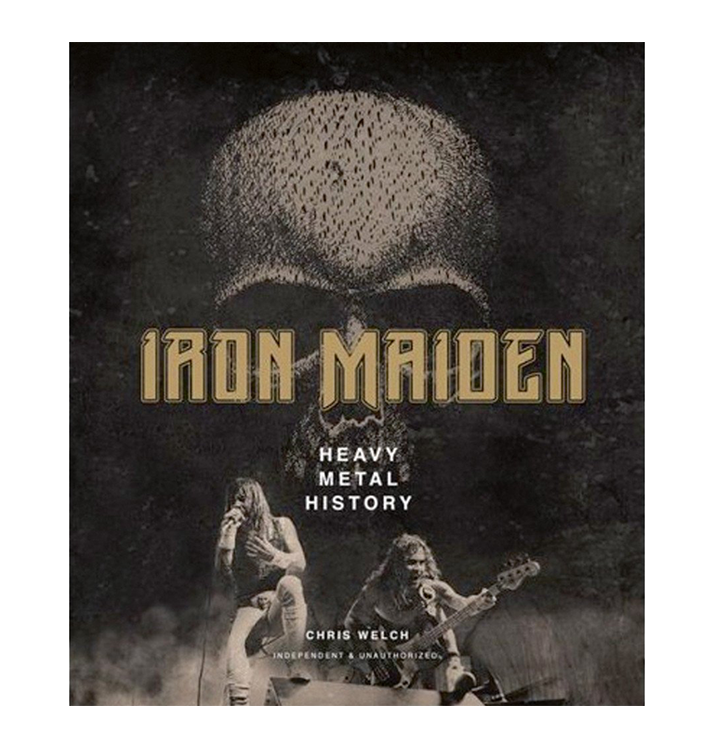 CHRIS WELCH - 'Iron Maiden, Heavy Metal History' Book