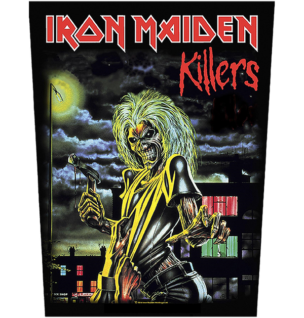 IRON MAIDEN - 'Killers' Back Patch