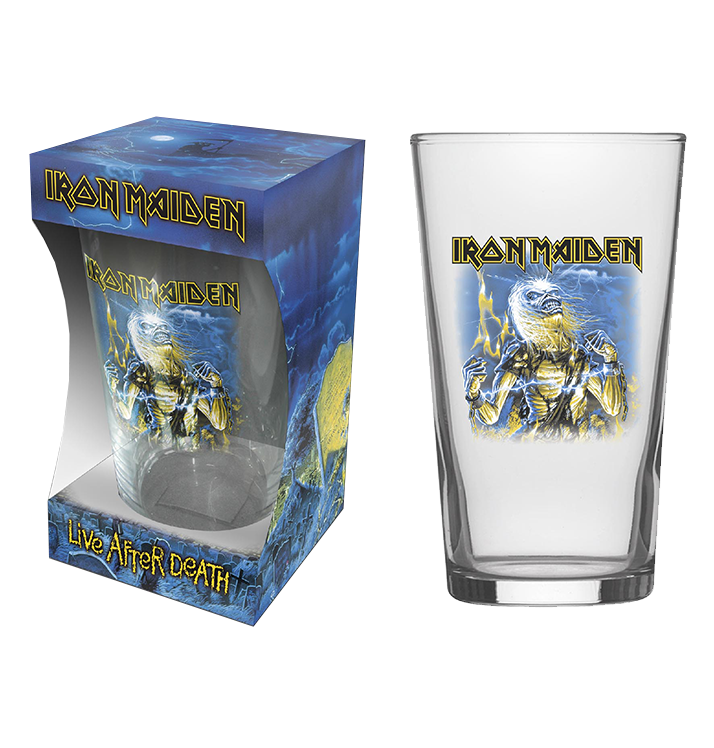 IRON MAIDEN - 'Live After Death' Beer Glass