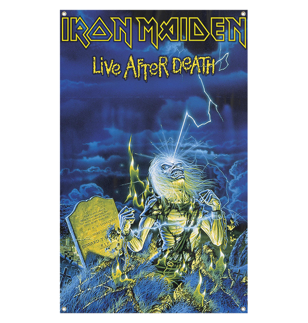 IRON MAIDEN - 'Live After Death' Flag