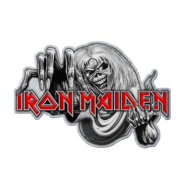 IRON MAIDEN - 'Number of the Beast' Metal Pin