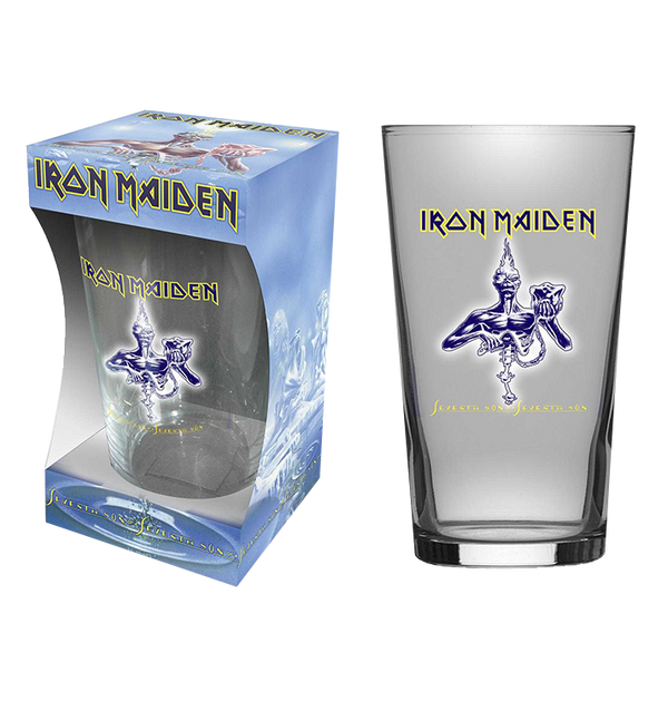 IRON MAIDEN - 'Seventh Son' Beer Glass