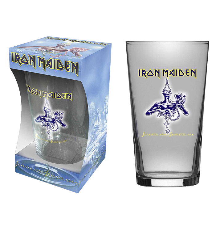 IRON MAIDEN - 'Seventh Son' Beer Glass