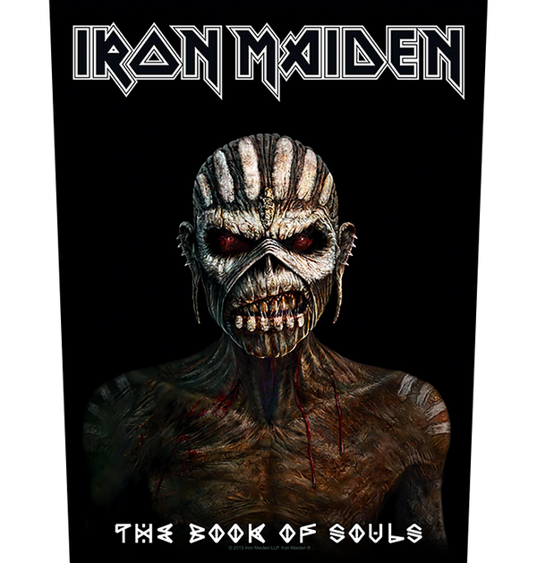 IRON MAIDEN - 'The Book Of Souls Back Patch