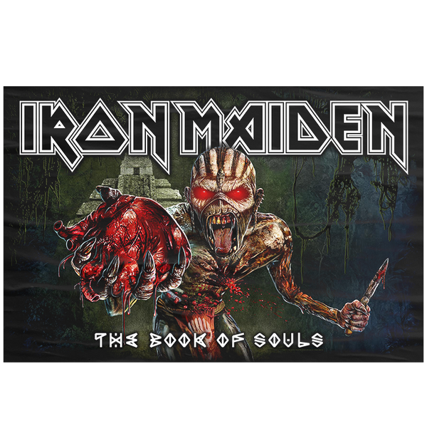 IRON MAIDEN - 'The Book of Souls' Flag