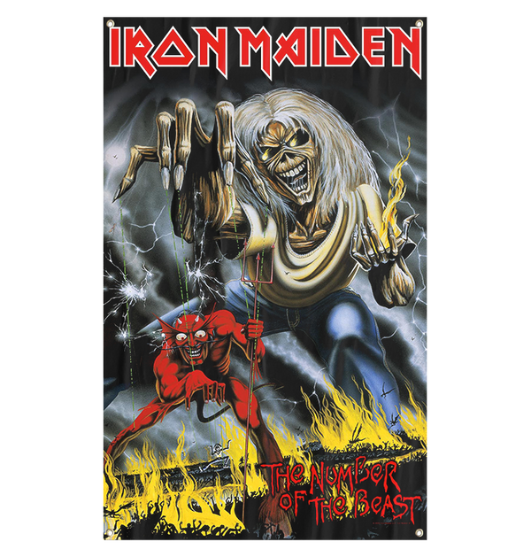 IRON MAIDEN - 'The Number Of The Beast' Flag