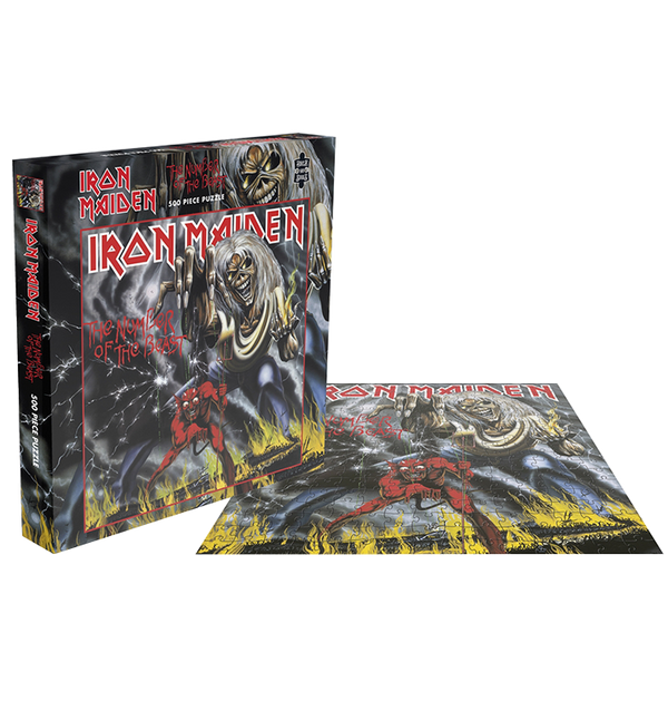 IRON MAIDEN - 'The Number Of The Beast' Puzzle