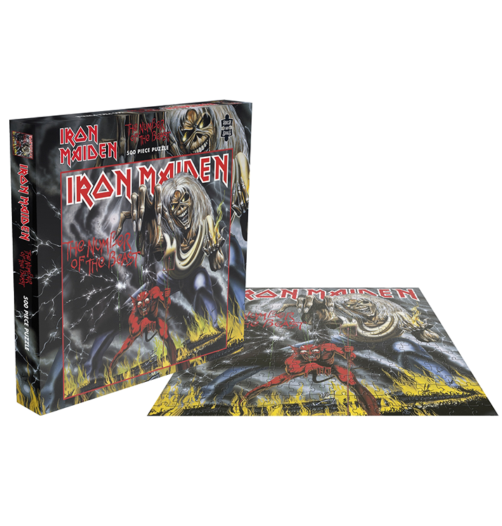 IRON MAIDEN - 'The Number Of The Beast' Puzzle